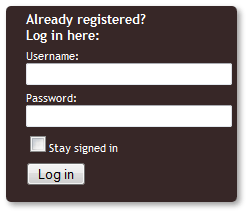 login